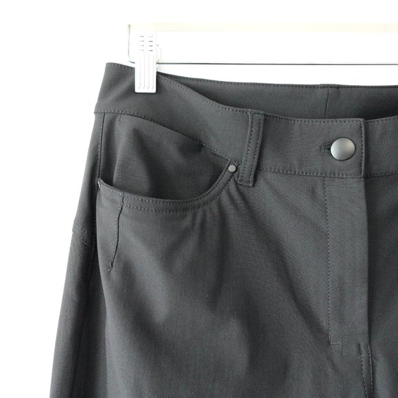 ❌SOLD ❌Lululemon City Sleek 5 Pocket Wide-Leg High Rise 7/8 Length Pant Black - Picture 5 of 13